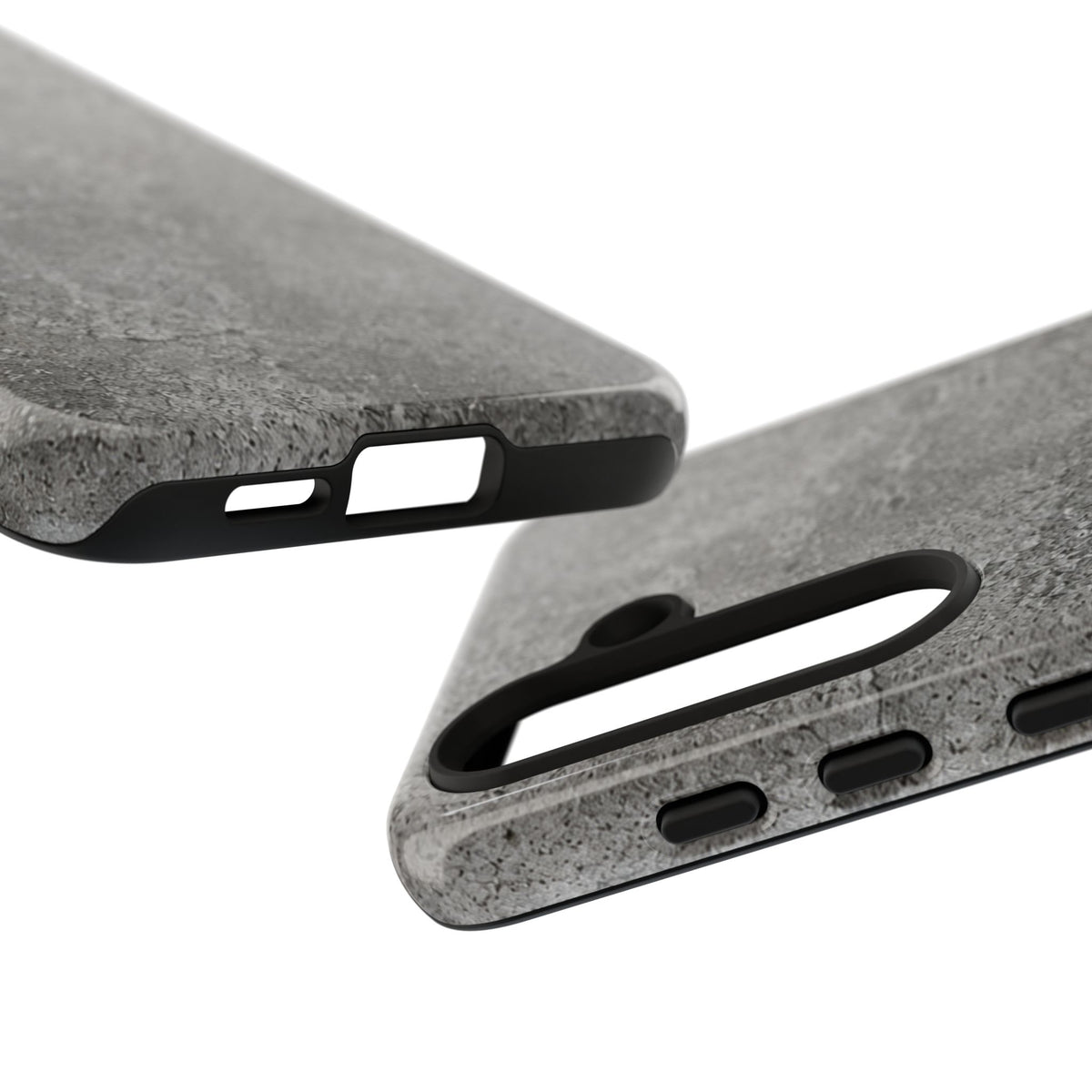 Concrete Texture Phone Case — Rugged Grey Protective iPhone Cover