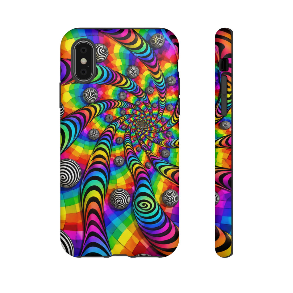 Psychedelic Spiral Optical Illusion Phone Case