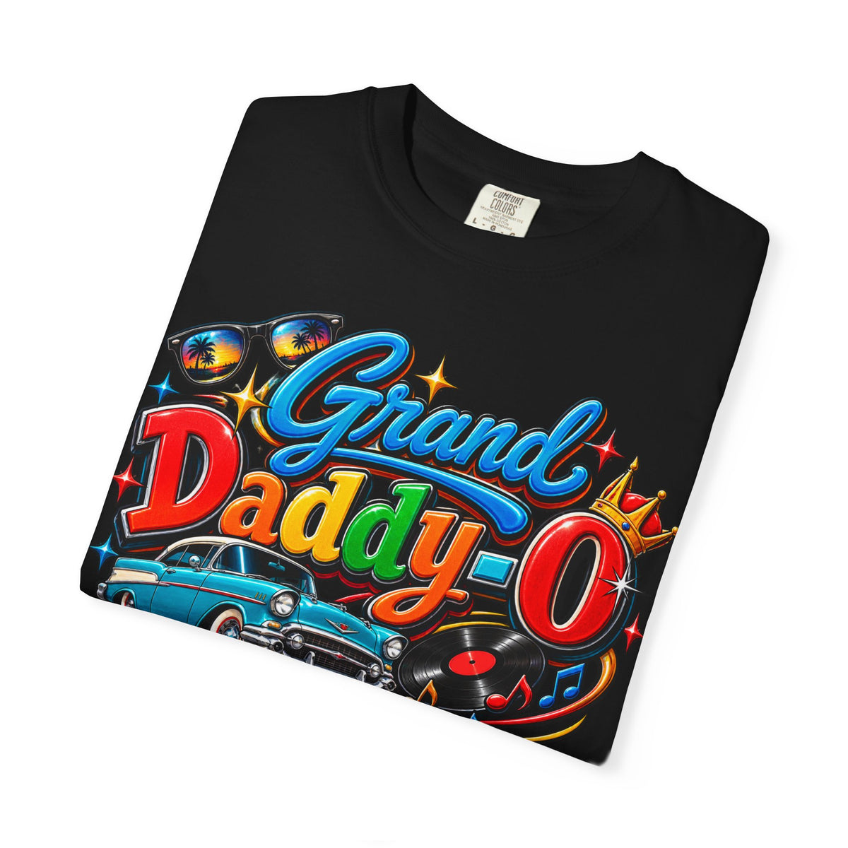 Grand Daddy-O Retro Car Graphic T-Shirt