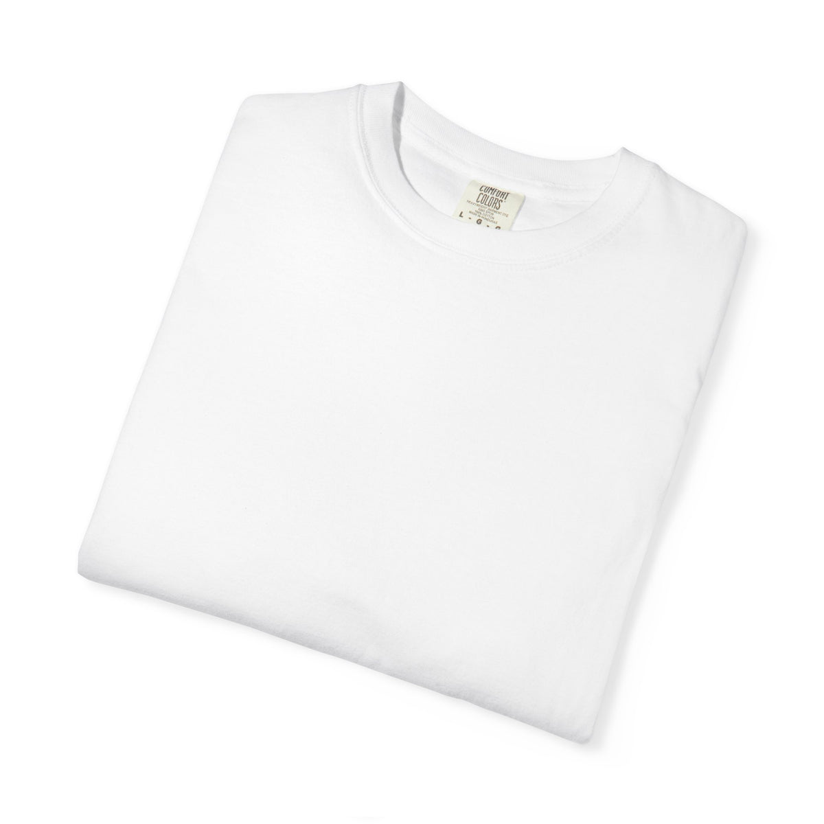 Classic White Garment-Dyed T-Shirt