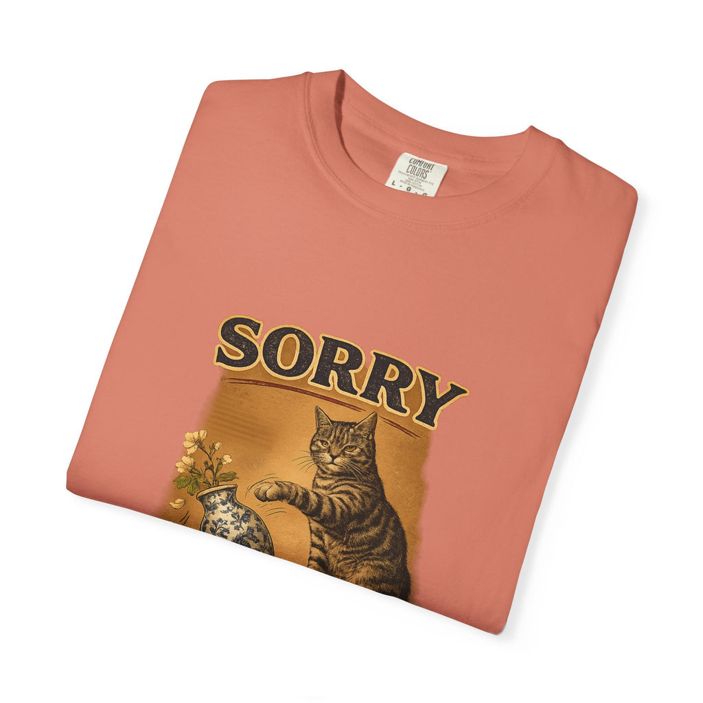 Sorry, It’s What I Do cat T-Shirt | Cat playing with yarn design