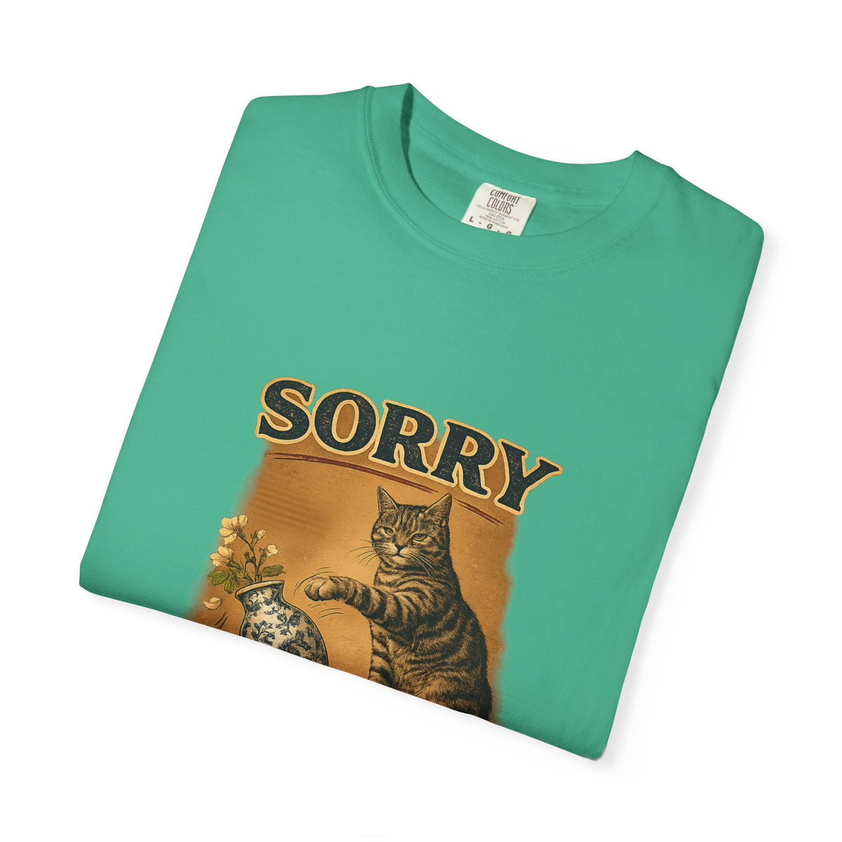 Sorry, It’s What I Do cat T-Shirt | Cat playing with yarn design