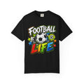 Football Is Life T-shirt | Soccer Ball Graphic Tee, Youth Sports