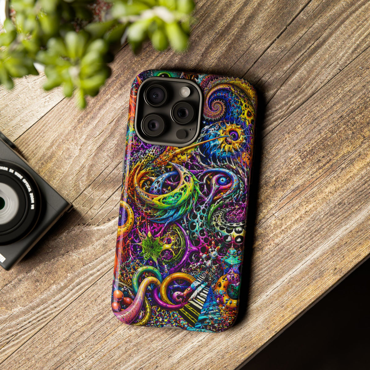 Psychedelic Octopus Swirl phone case