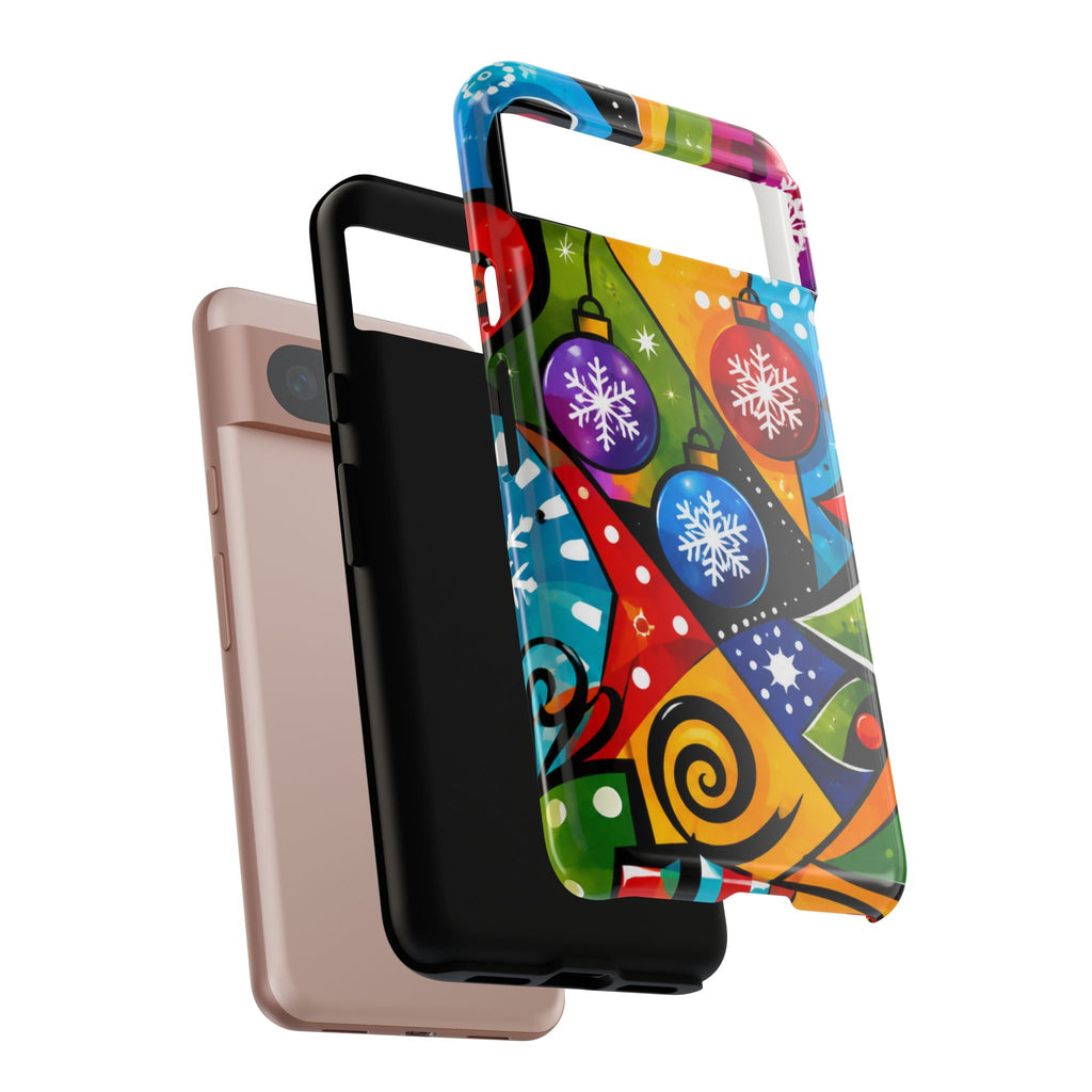 Holiday Ornament Phone Case — Colorful Festive Christmas Design