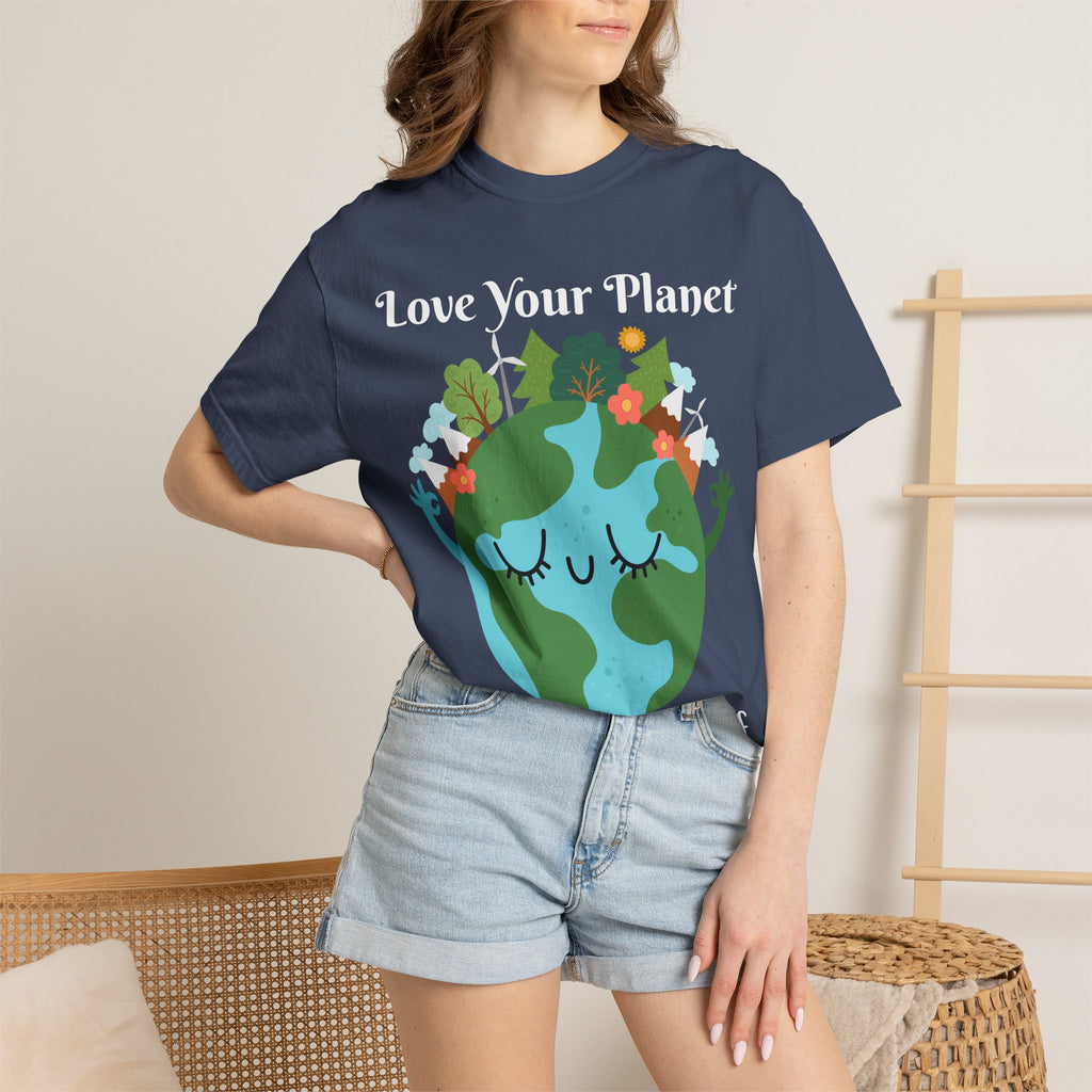 Love Your Planet Love Yourself T-Shirt — Earth Day Eco-Friendly Graphic Tee