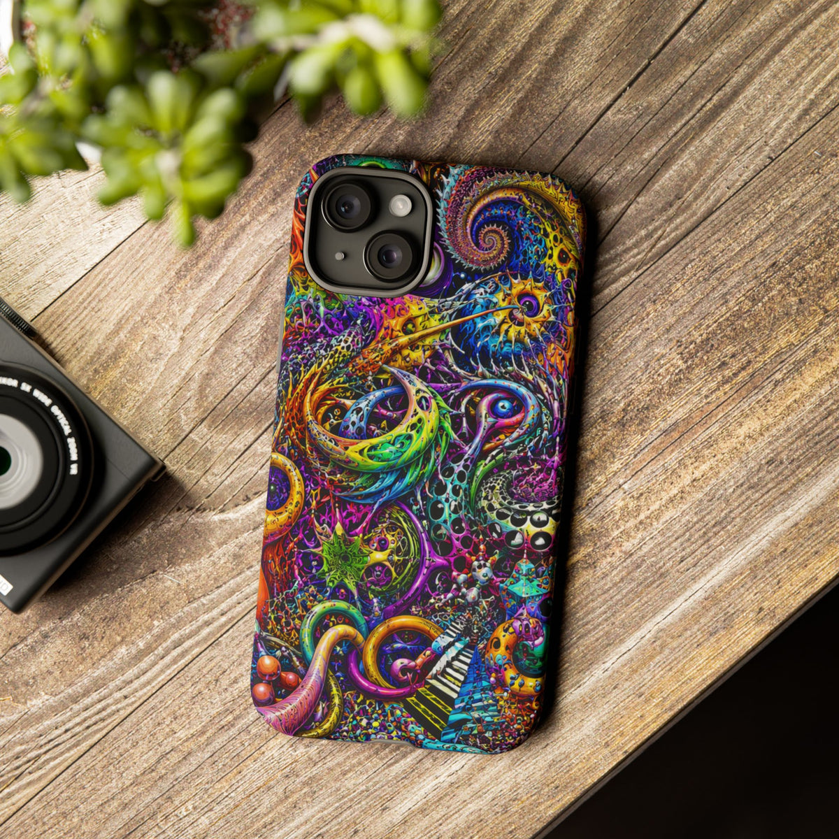 Psychedelic Octopus Swirl phone case
