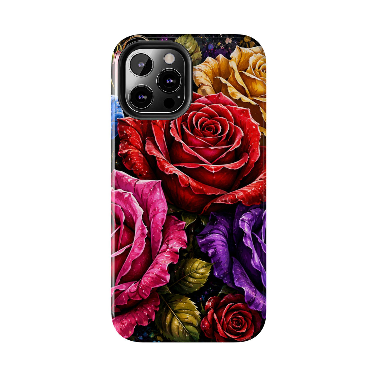 Tough Phone Case — Vibrant Rose Garden Protective Phone Cover