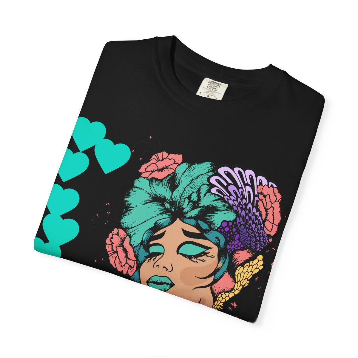 Don't Dream It Live It Tee — Floral Goddess Graphic T-Shirt