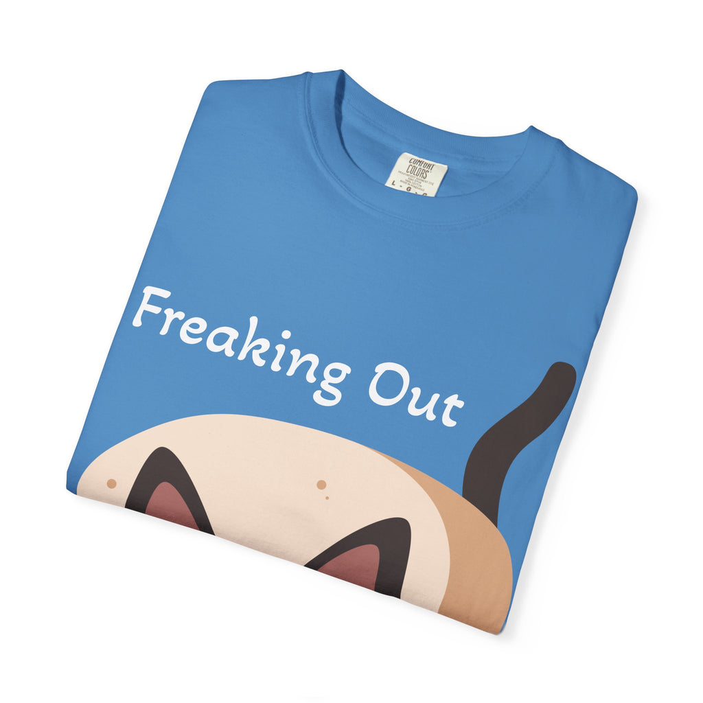 Black Cat in Toast T-Shirt | Cute Kawaii Kitty Illustration