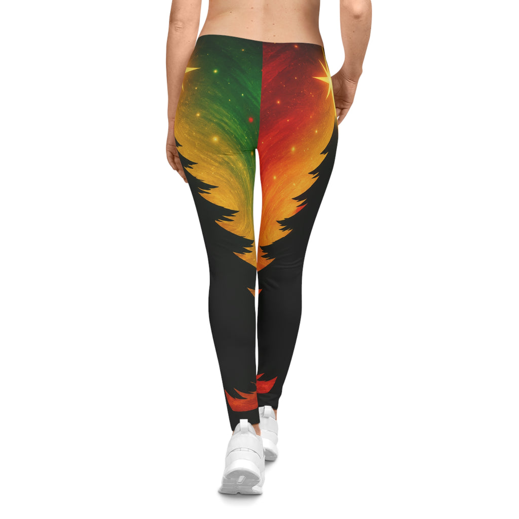Aurora Pine Christmas Leggings — Women's Holiday All-Over-Print