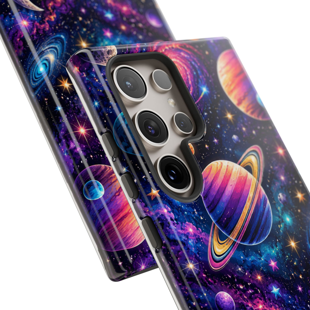 Colorful Galaxy Planets phone case | Tough Case