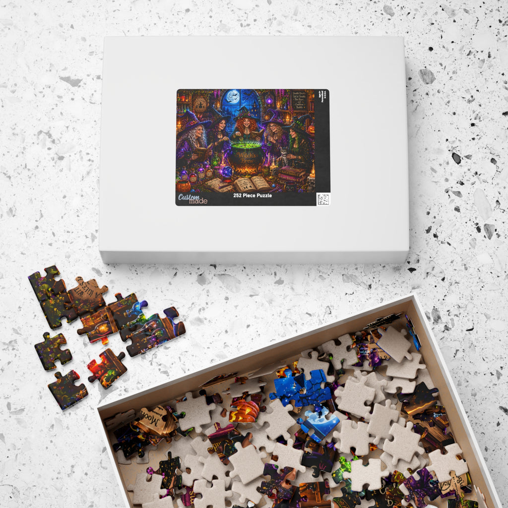 Witches Brew Scene Puzzle | 520 Piece Halloween Jigsaw