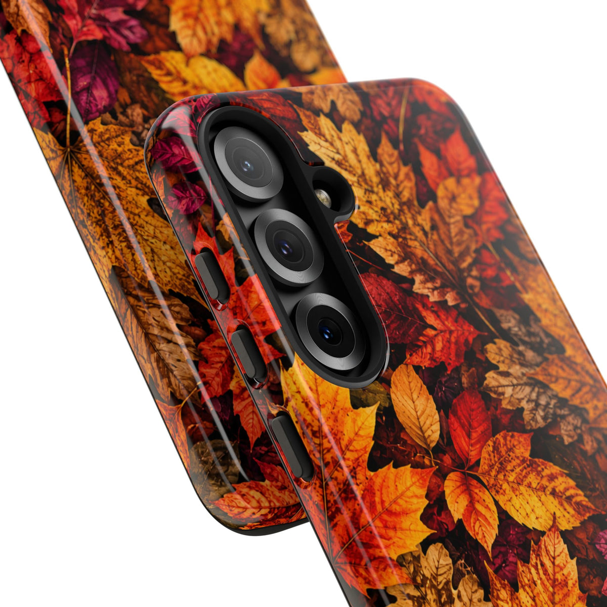Autumn Leaves Tough Phone Case — Fall Foliage Protective Cover