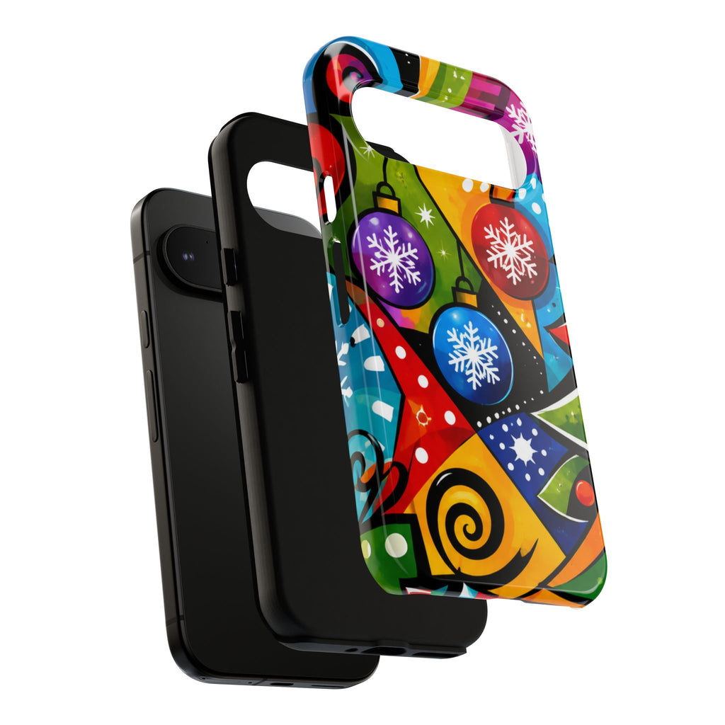 Holiday Ornament Phone Case — Colorful Festive Christmas Design