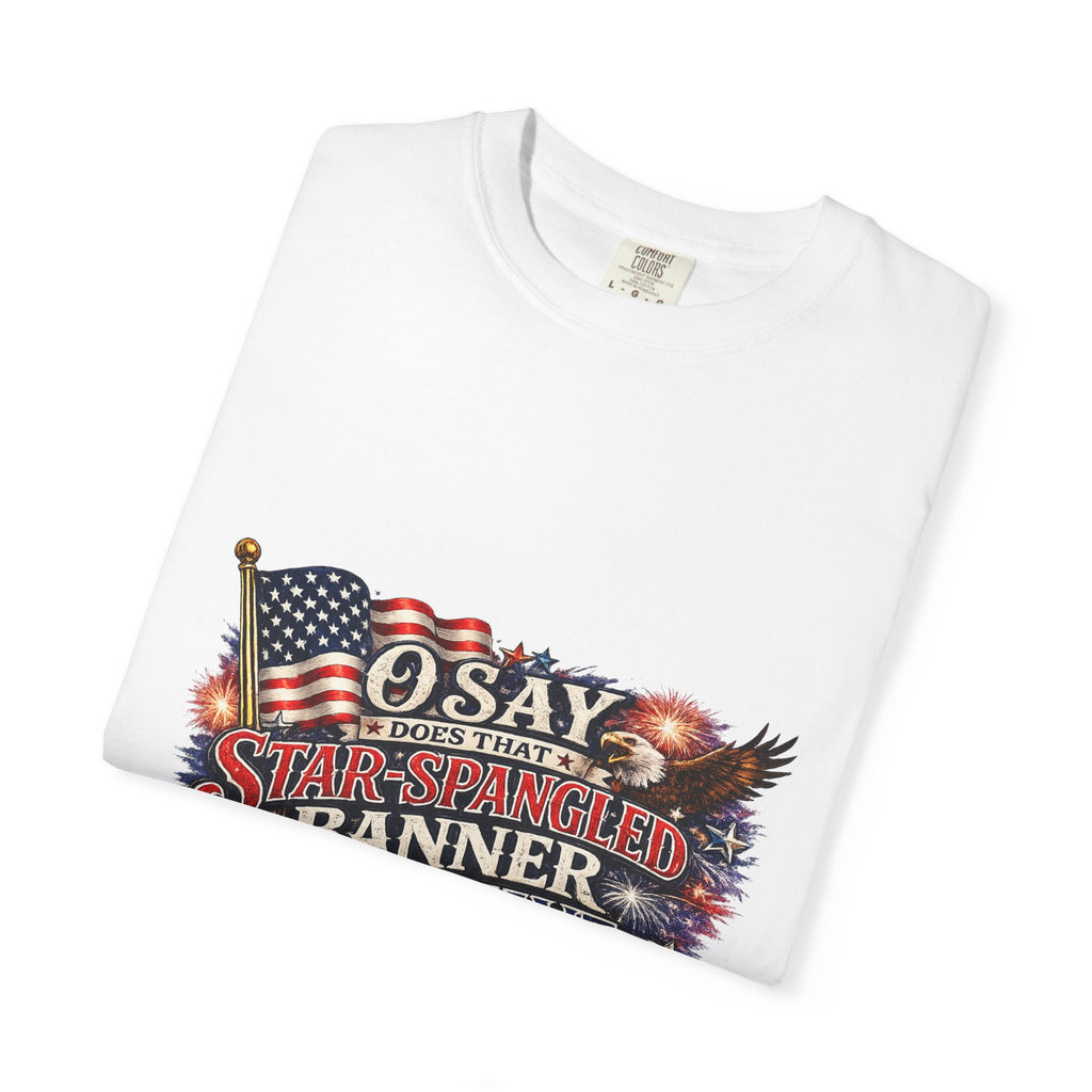 Star-Spangled Banner Graphic T-shirt | American Flag Patriotic Tee