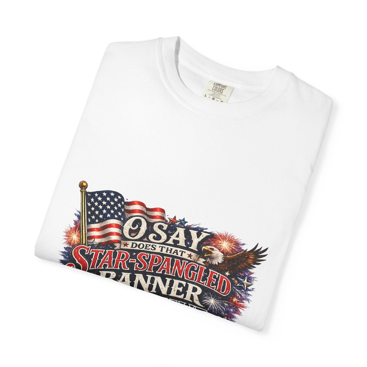 Star-Spangled Banner Graphic T-shirt | American Flag Patriotic Tee