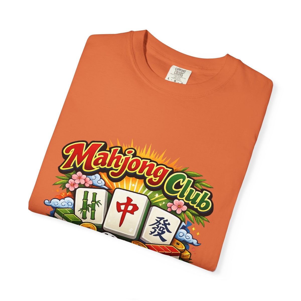 Mahjong Club Addicted to the Tiles T-shirt | Mahjong Graphic Tee