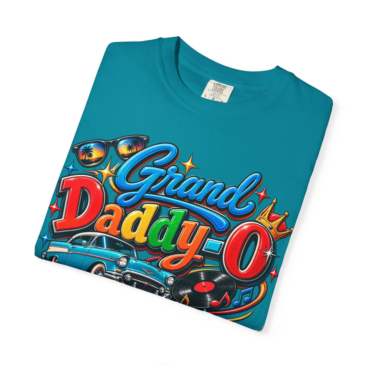 Grand Daddy-O Retro Car Graphic T-Shirt