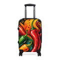 Chili Pepper Carry-On Suitcase — Vibrant Spicy Travel Luggage