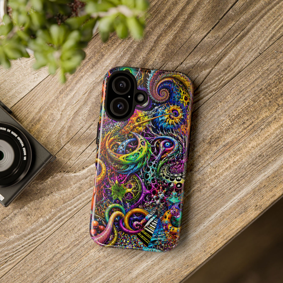 Psychedelic Octopus Swirl phone case