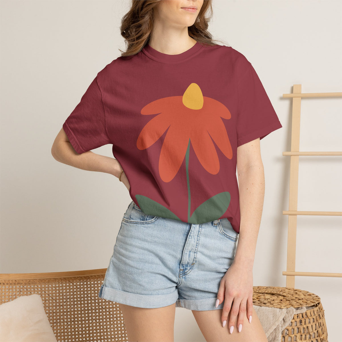 Gardening Can You Dig It? Floral Graphic T-Shirt