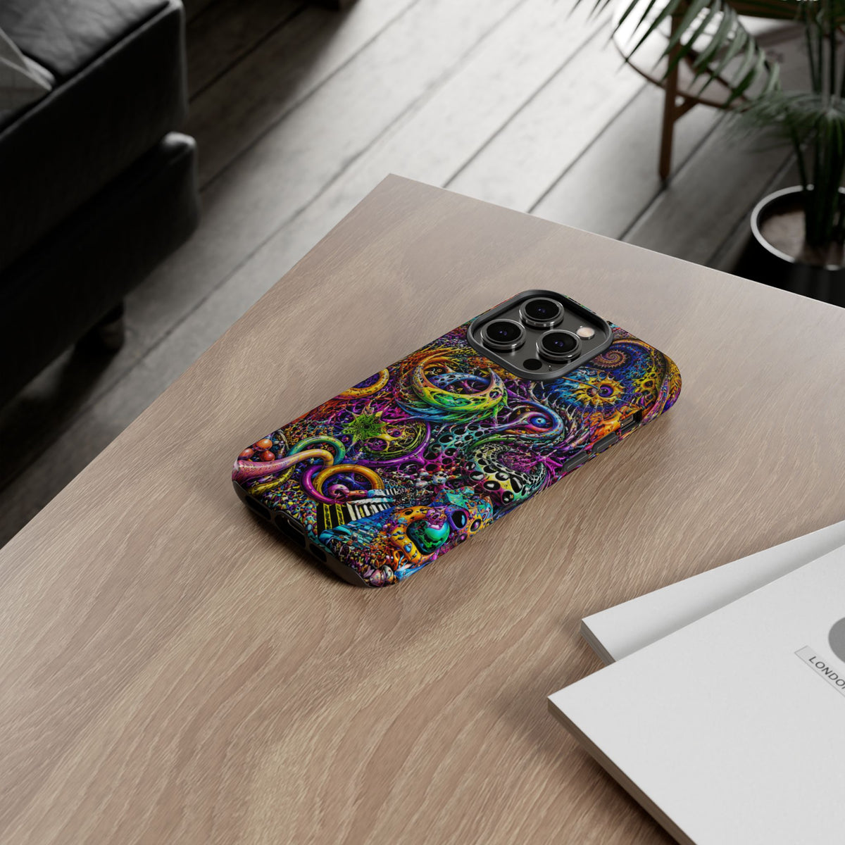 Psychedelic Octopus Swirl phone case