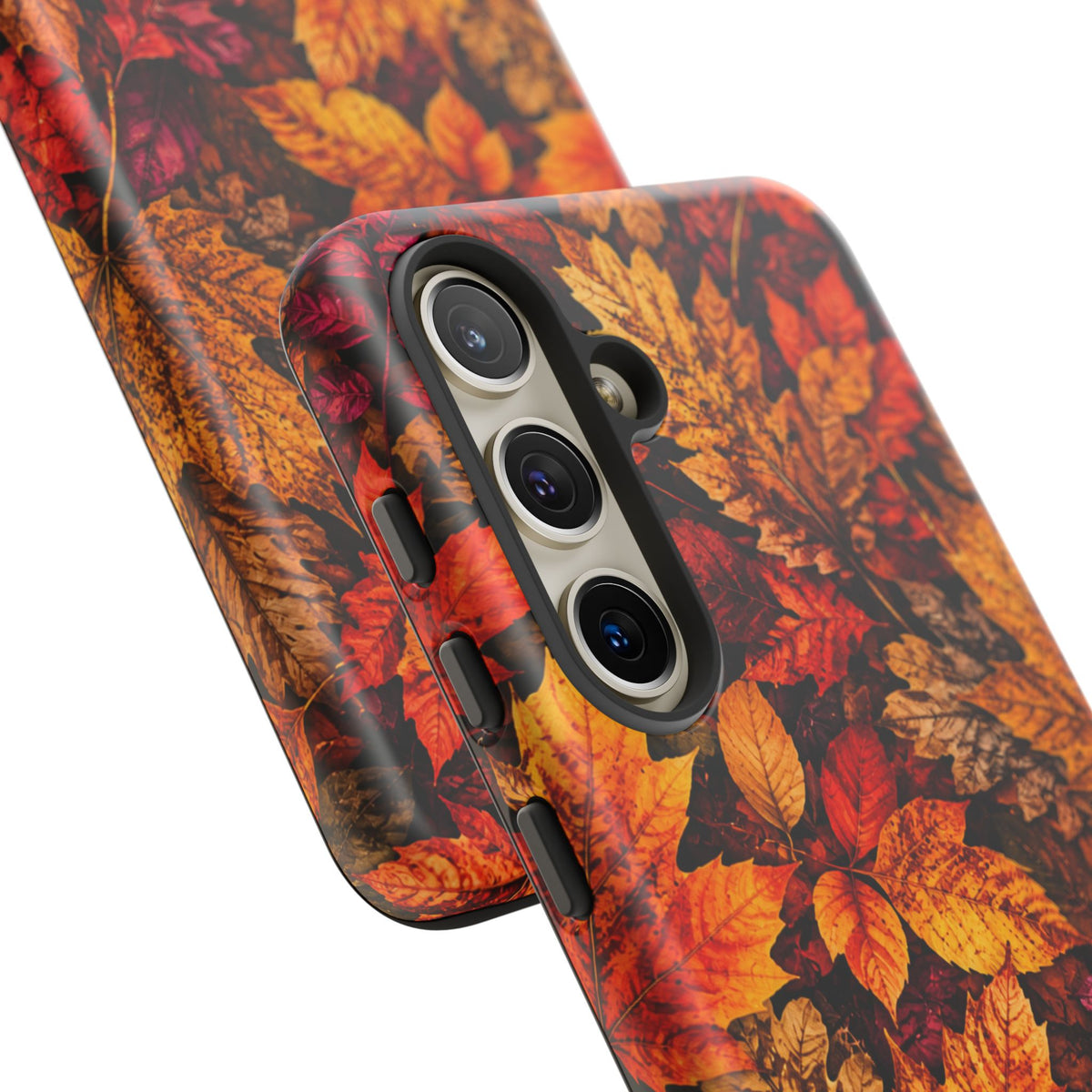Autumn Leaves Tough Phone Case — Fall Foliage Protective Cover