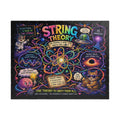 String Theory Illustrated Puzzle 520 Piece | Science Art Jigsaw