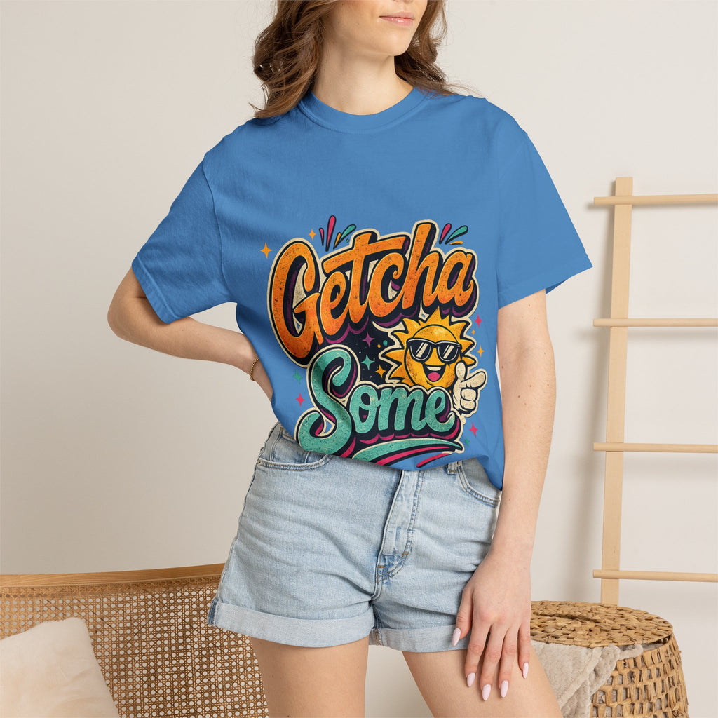 Getcha Some Sun Graphic T-Shirt | Retro Sun Illustration