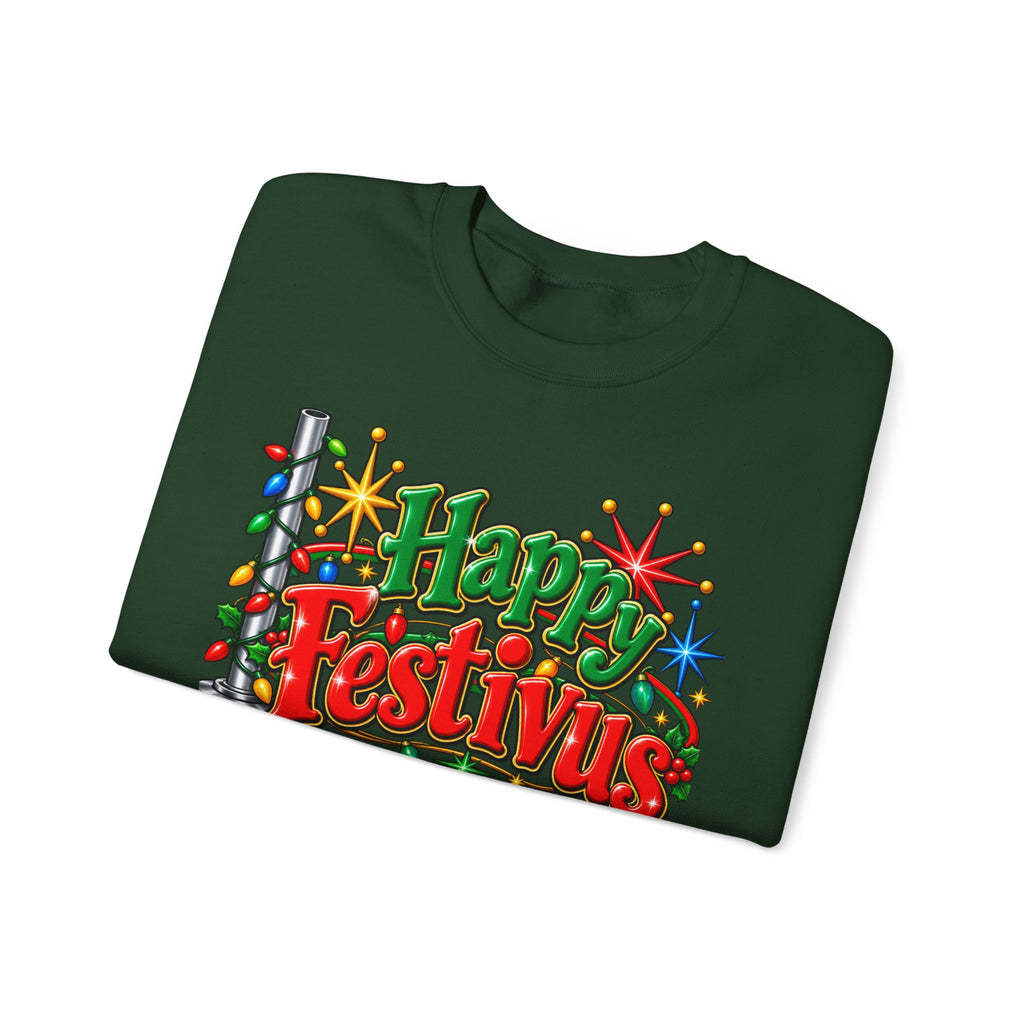 Festivus Sweatshirt – "Happy Festivus" Holiday Crewneck