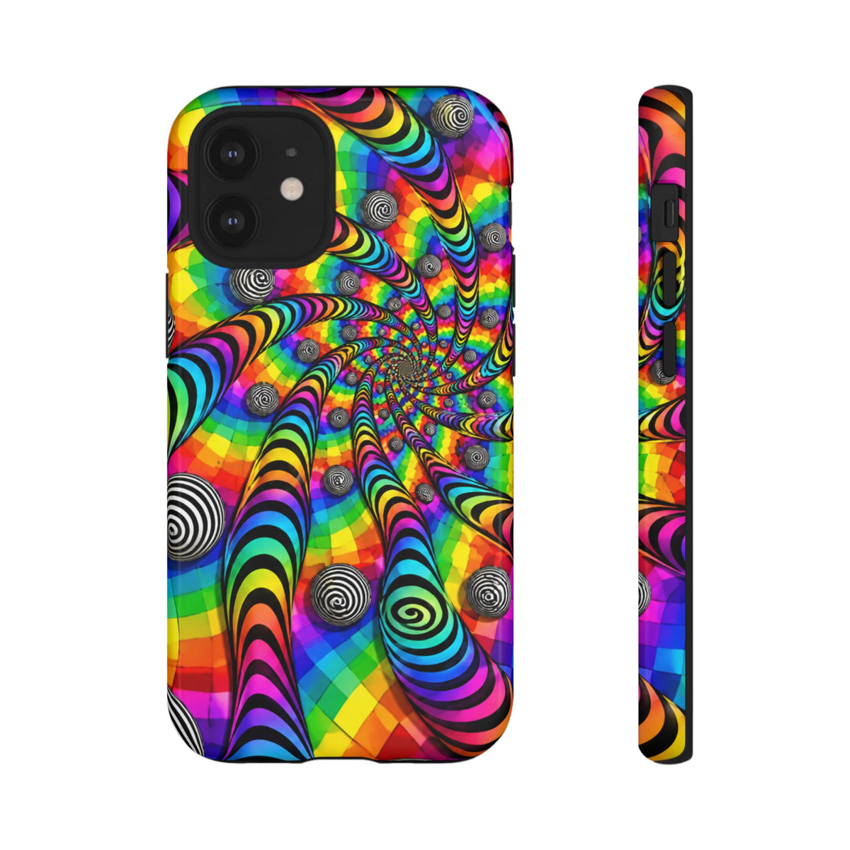 Psychedelic Spiral Optical Illusion Phone Case