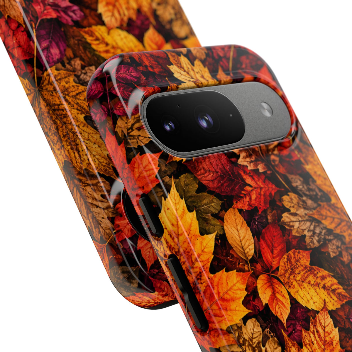 Autumn Leaves Tough Phone Case — Fall Foliage Protective Cover