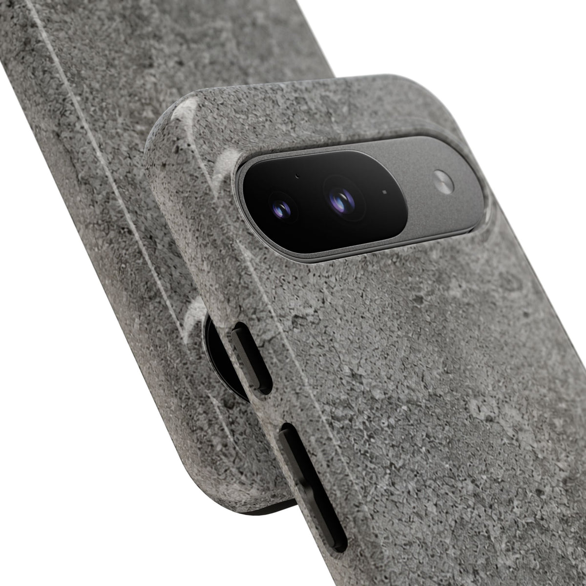 Concrete Texture Phone Case — Rugged Grey Protective iPhone Cover