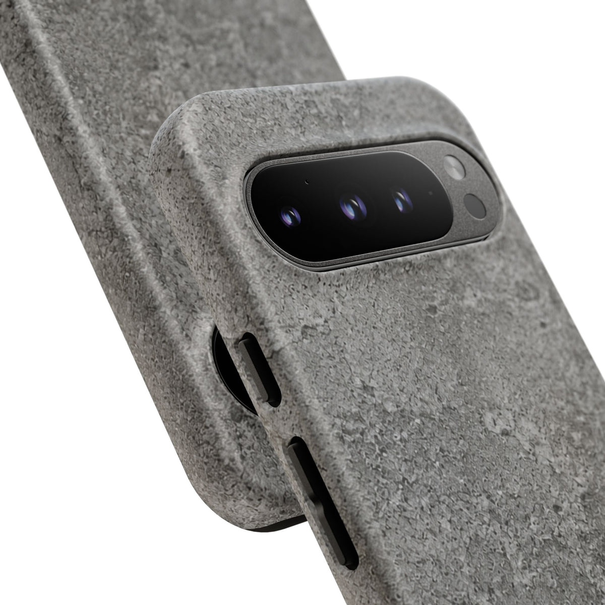 Concrete Texture Phone Case — Rugged Grey Protective iPhone Cover
