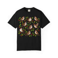 Sparrow Branches T-Shirt — Vintage Bird Illustration Tee for Bird Lovers & Nature Fans