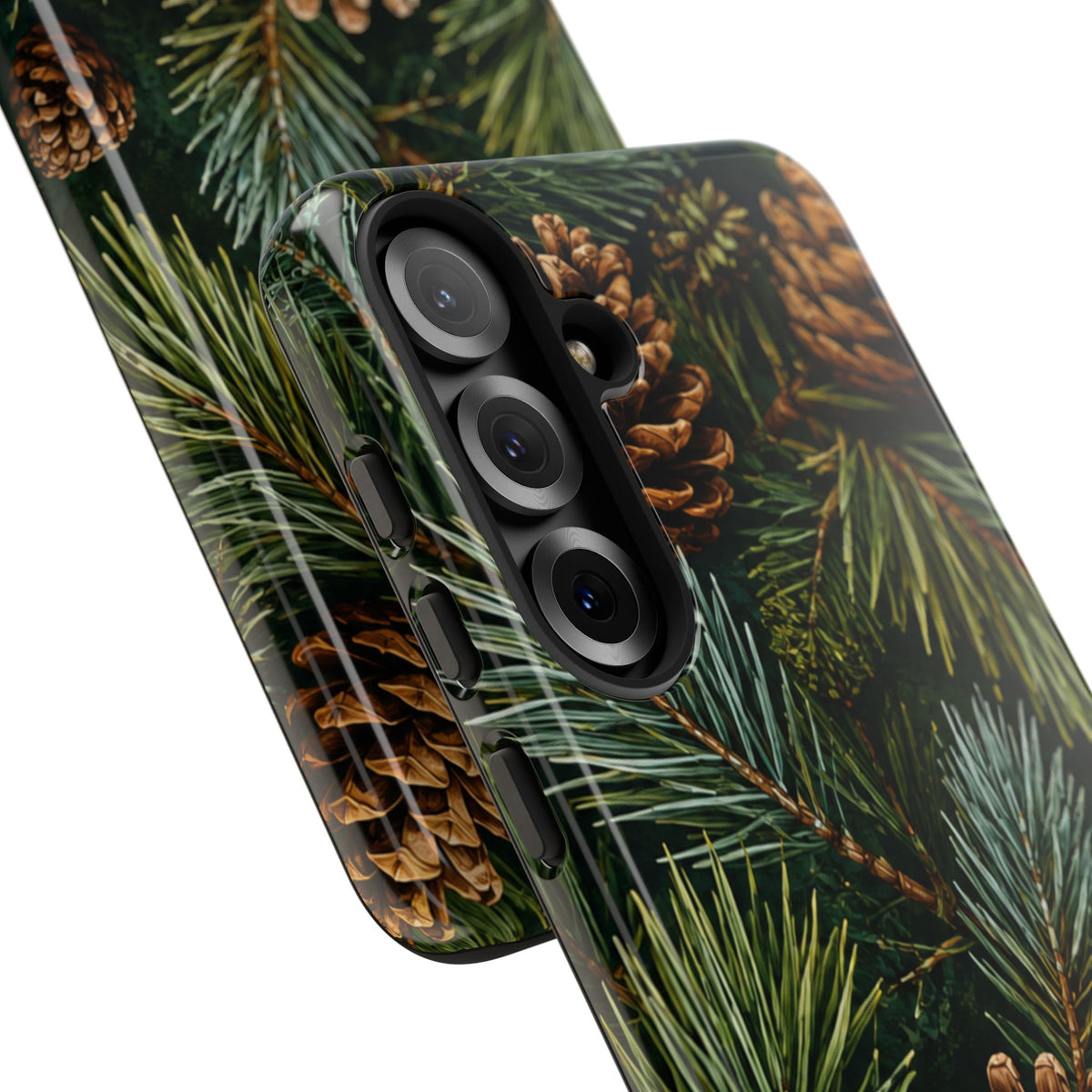 Pinecone Pines Phone Case — Festive Evergreen iPhone Cover
