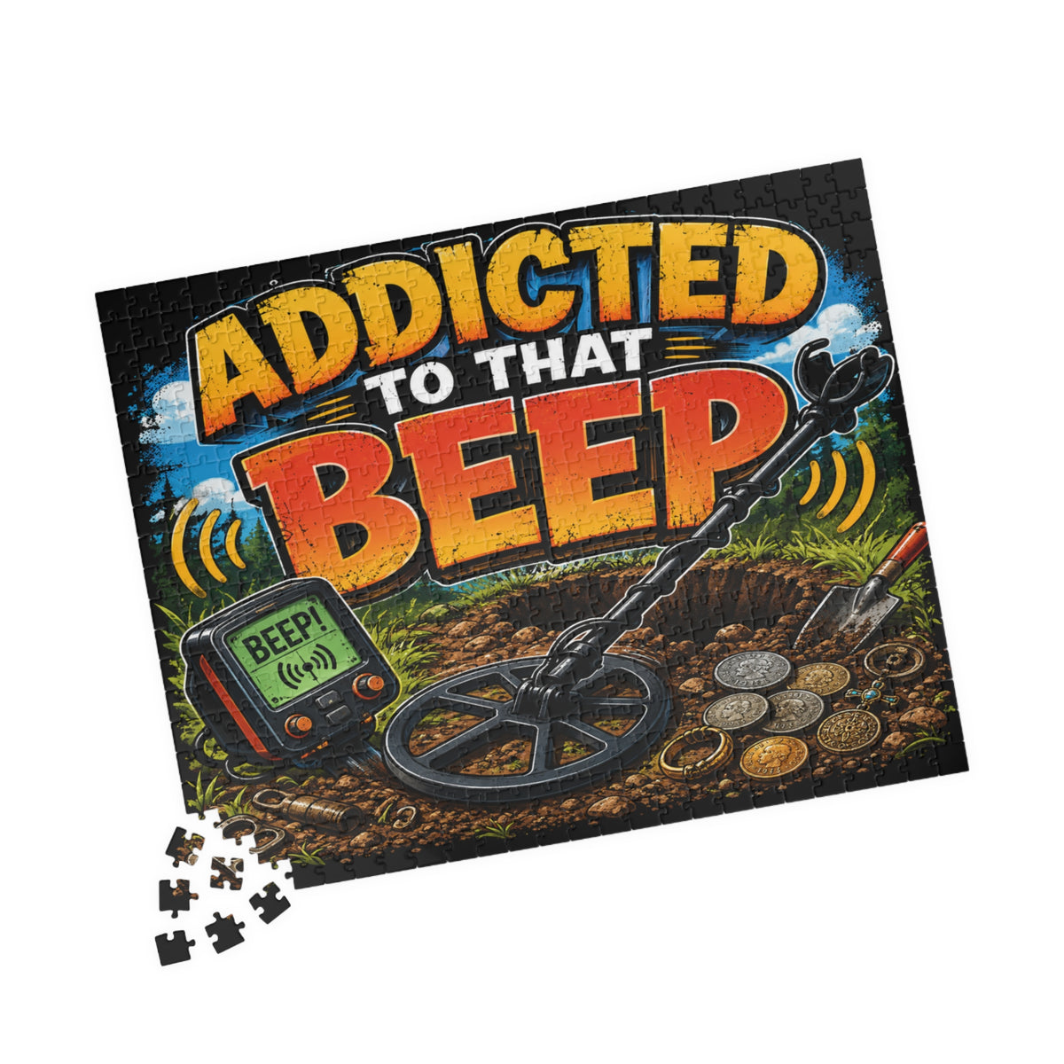 Addicted to That Beep Metal Detecting Puzzle | Treasure Hunt 520pc