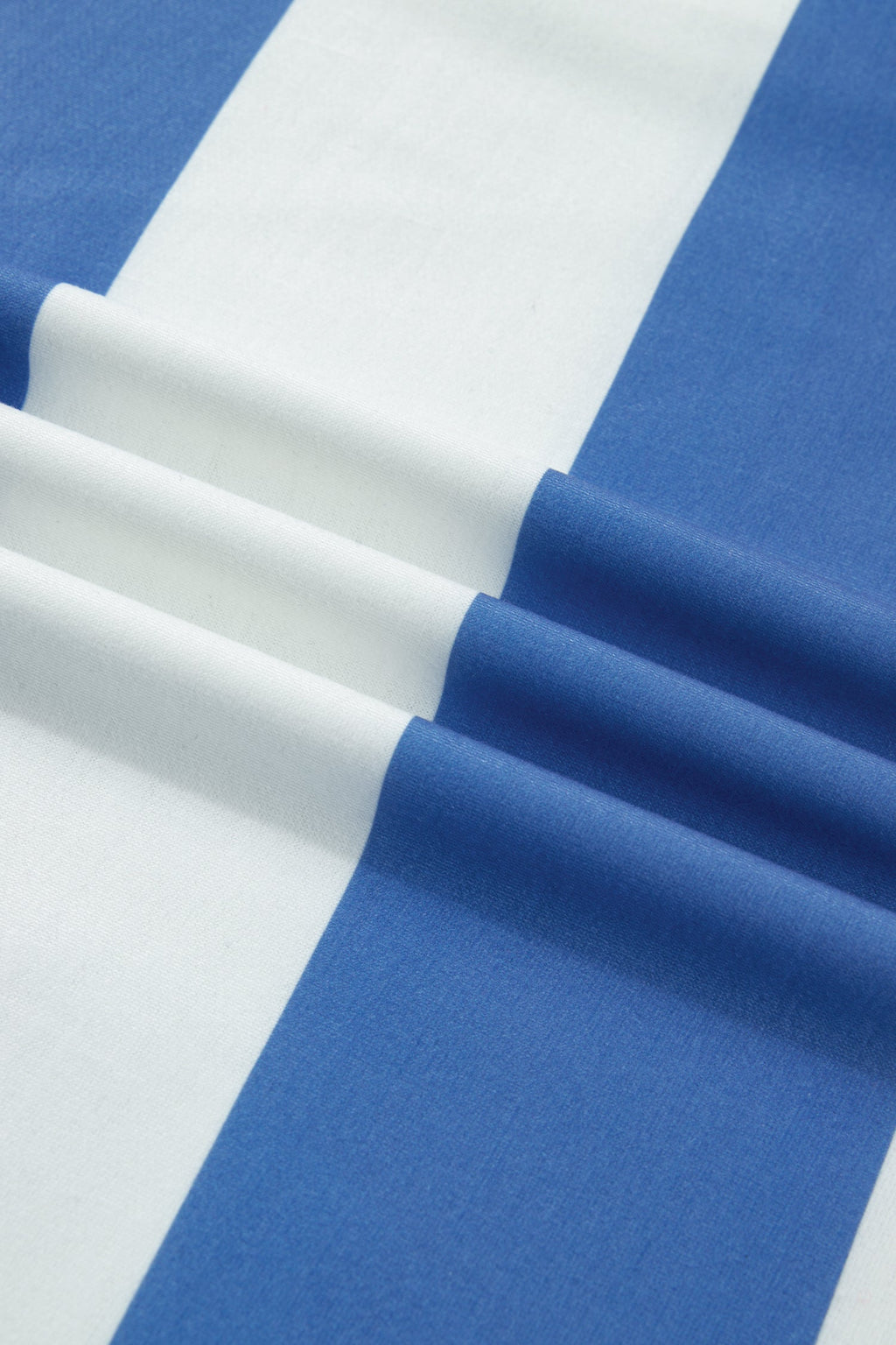 Stripe Raw Seam Short Sleeve Tee Dress
