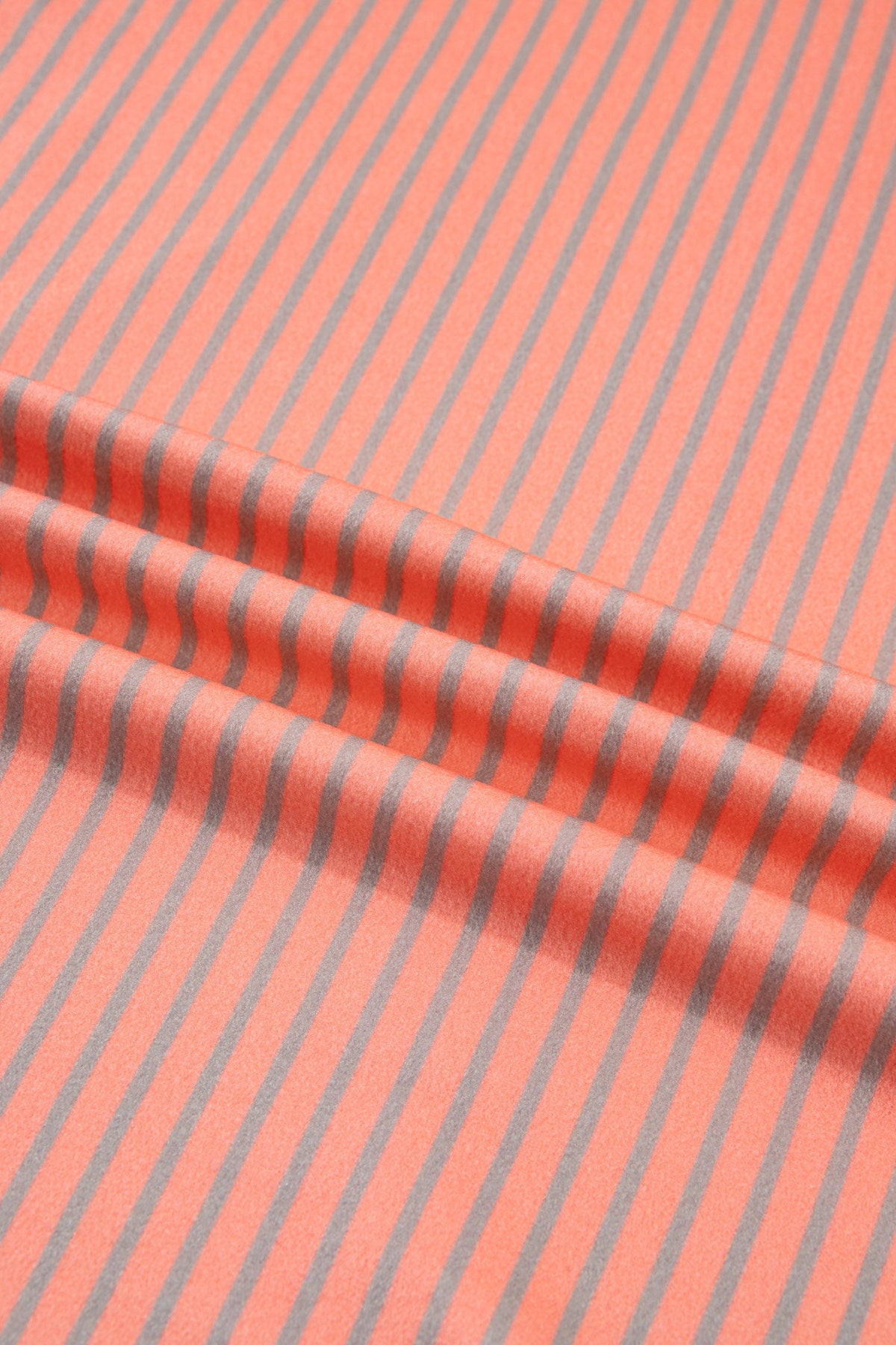 Stripe Colorblock Raw Seam Long Sleeve Top