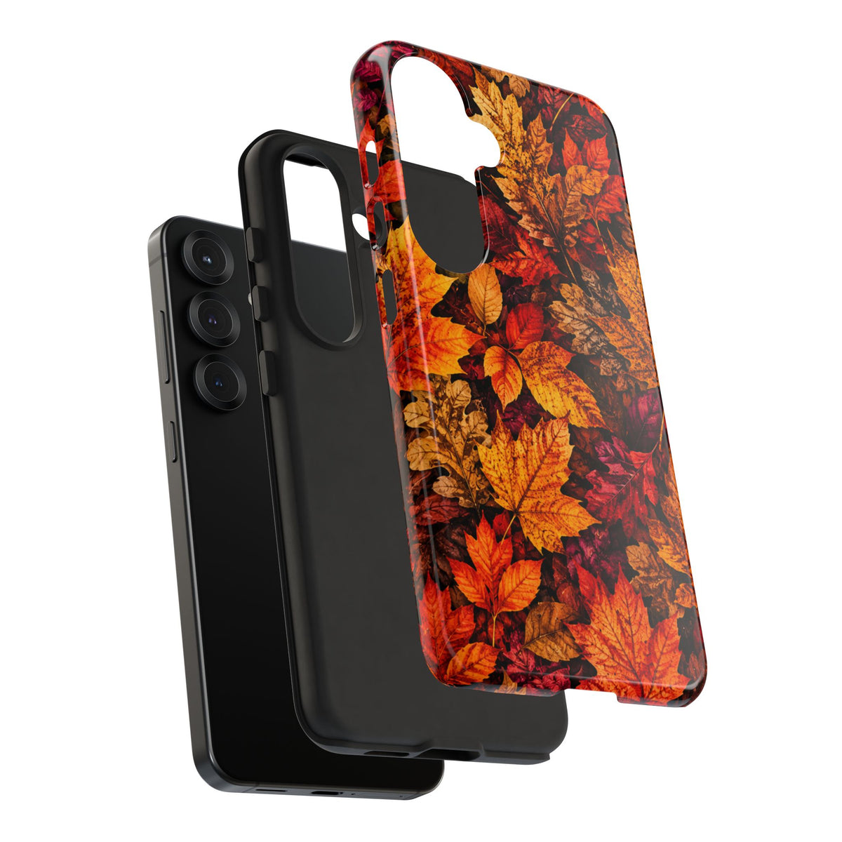 Autumn Leaves Tough Phone Case — Fall Foliage Protective Cover