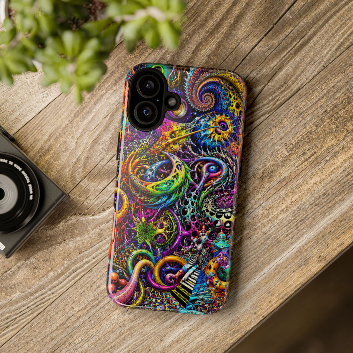 Psychedelic Octopus Swirl phone case