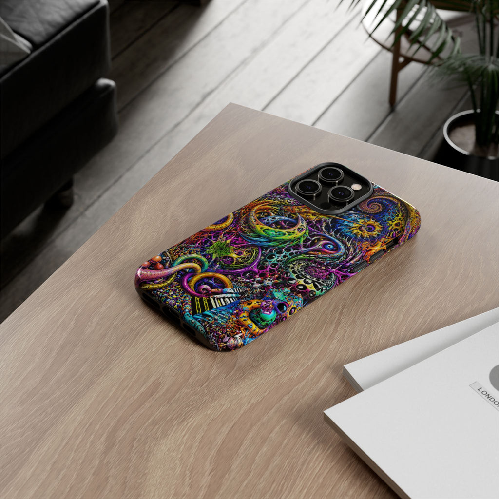Psychedelic Octopus Swirl phone case