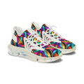 Colorful Geometric Pattern Sneakers | Women's Mesh Sneakers