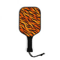 Tiger Stripe Pickleball Paddles Set — Lightweight Neon Balls Included