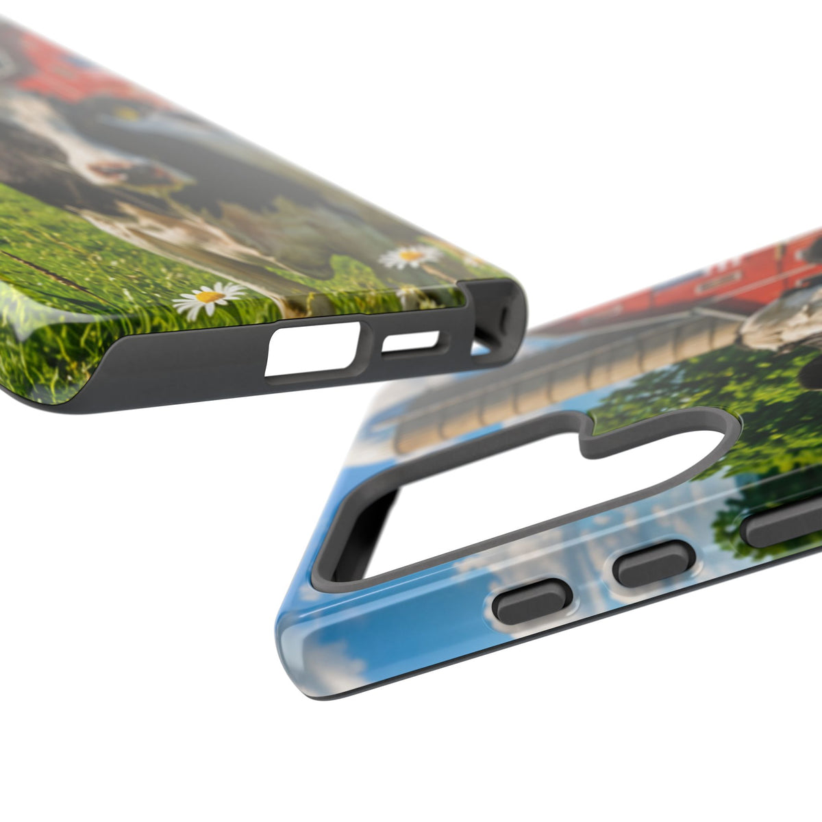 Cow Farm Phone Case — Rustic Barnyard iPhone Cover