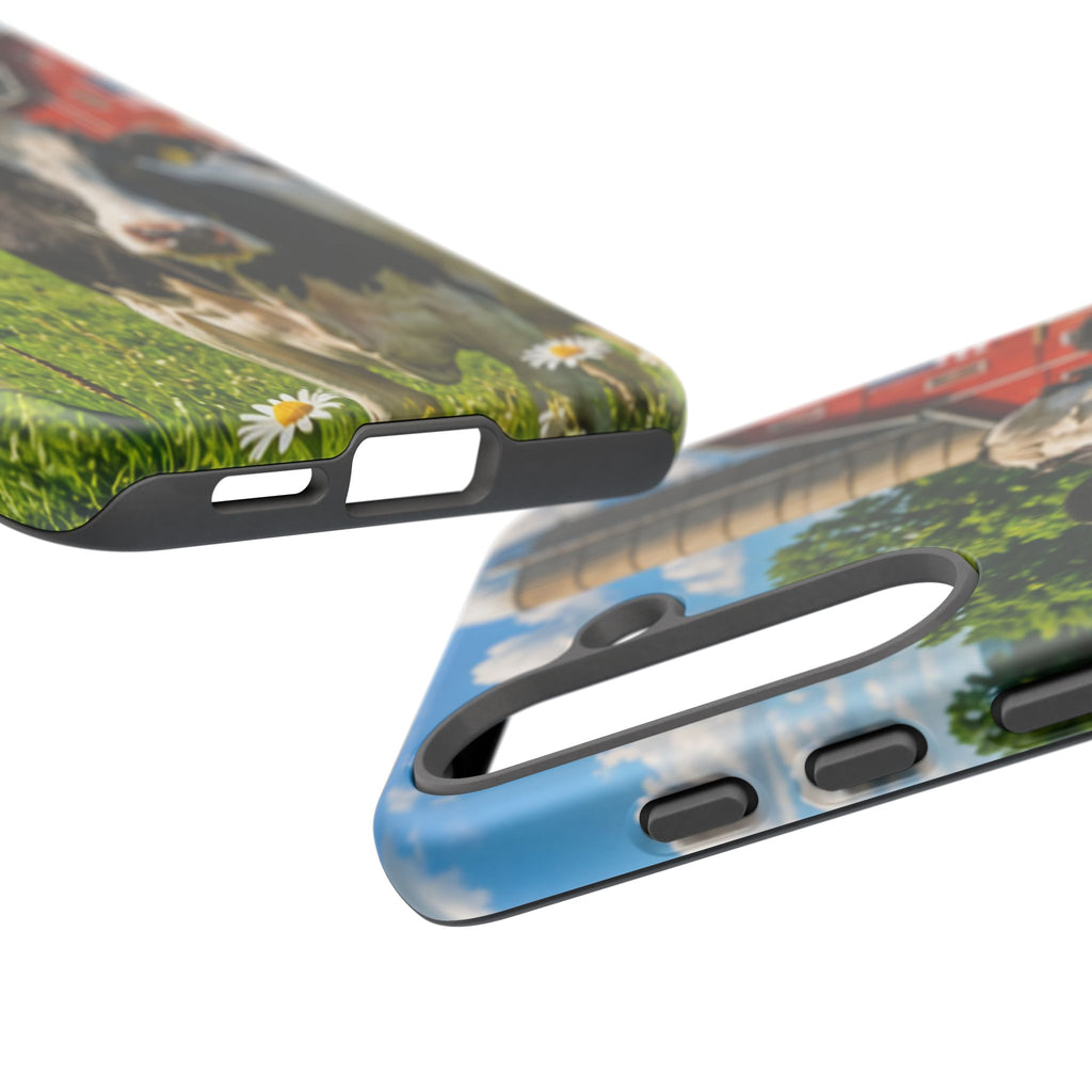 Cow Farm Phone Case — Rustic Barnyard iPhone Cover