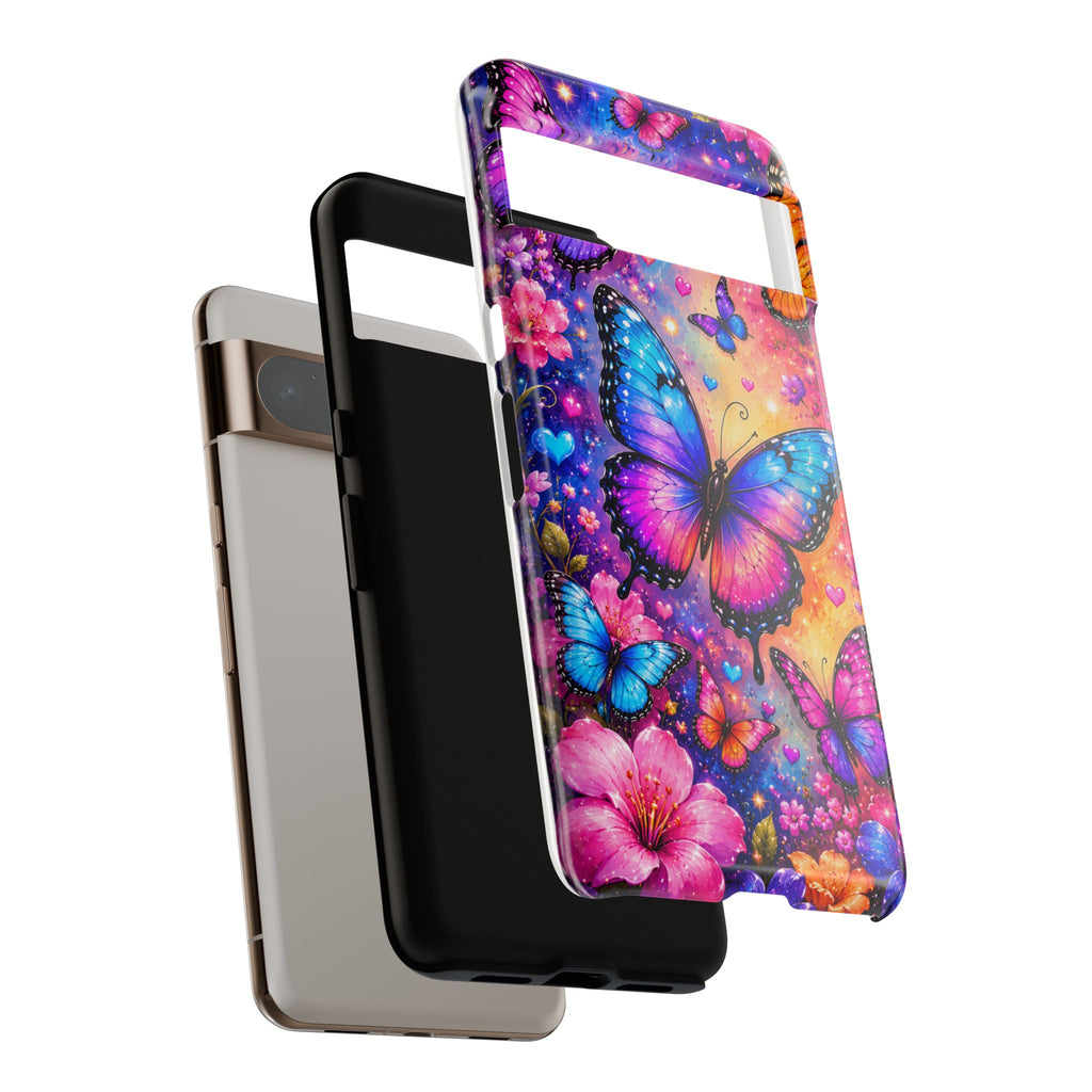 Colorful Butterfly Pattern Phone Case | Tough Cases