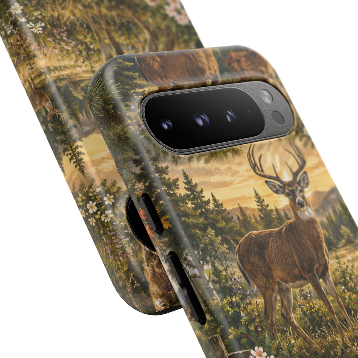 Deer Forest Phone Case — Woodland Bucks Nature iPhone Cover