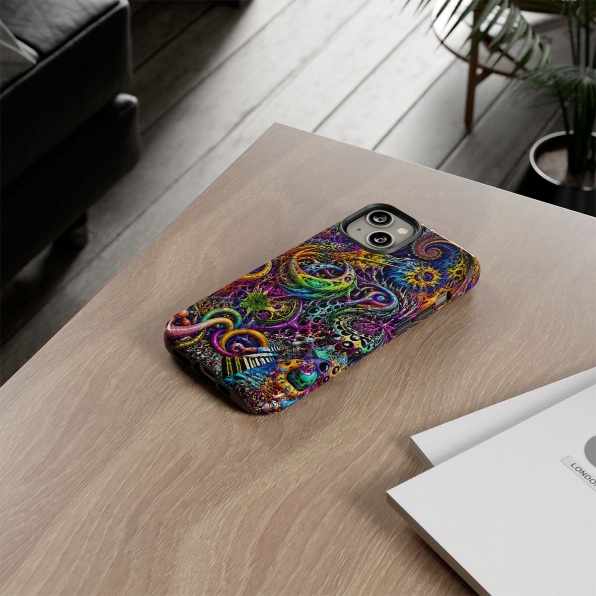 Psychedelic Octopus Swirl phone case